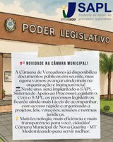 Câmara Municipal de Nova Guarita-MT inicia implantação do SAPL para modernizar e dar mais transparência ao processo legislativo