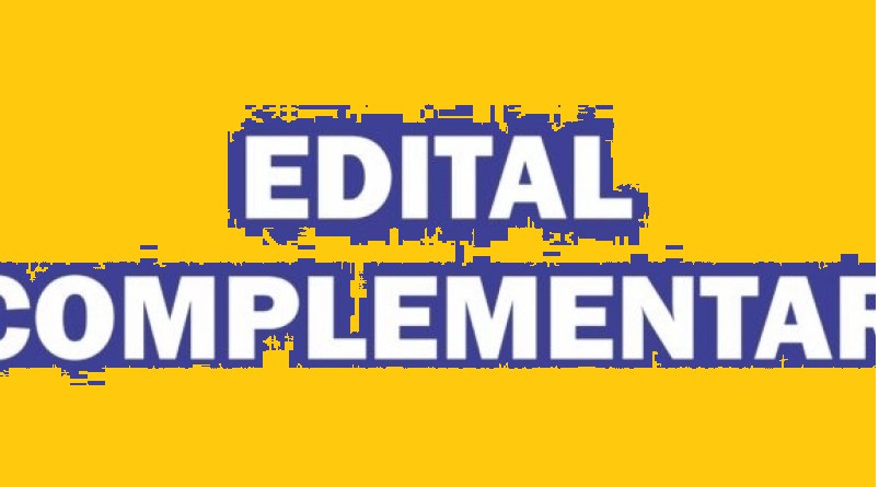 EDITAL COMPLEMENTAR Nº 002 