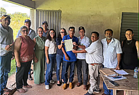 25 FAMÍLIAS DE NOVA GUARITA RECEBEM DOCUMENTOS DEFINITIVOS DE SUAS PROPRIEDADES RURAIS