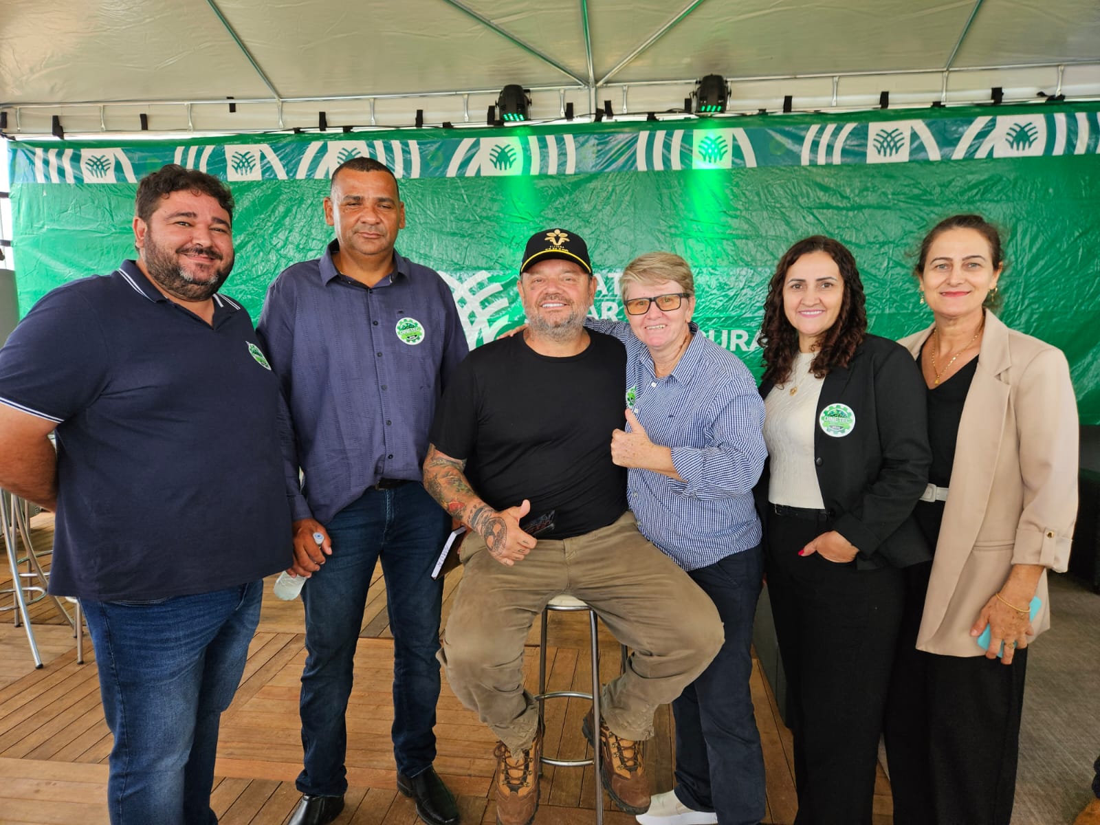 Vereadores com o biólogo Richard