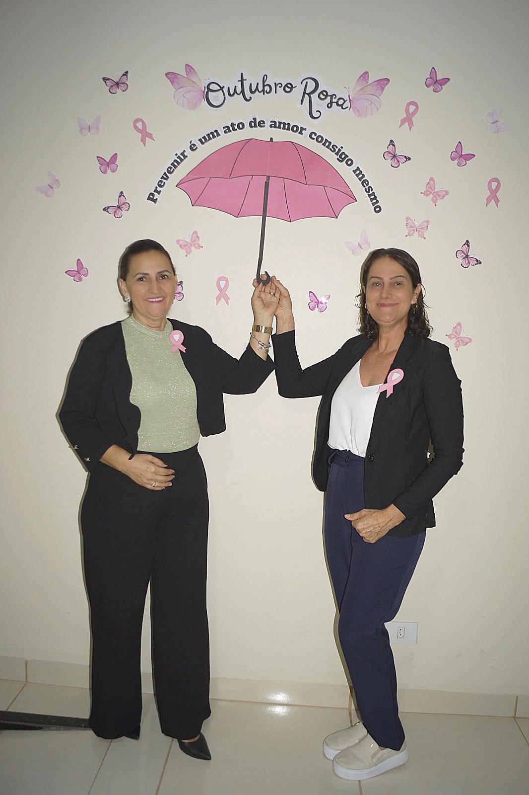 Câmara de Nova Guarita entrou no clima da Campanha do Outubro Rosa e fez orientações durante a última sessão