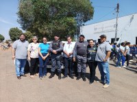 Câmara de Nova Guarita participa da entrega de veículo para o Projeto Escola Segura