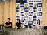 Câmara Municipal de Nova Guarita prestigia cerimônia do Projeto Escola Segura