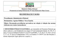 Ministério Público faz recomendação eleitoral a agentes públicos para evitar exposição midiática durante o carnaval