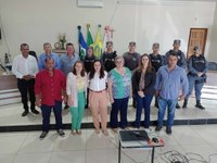 Sessão da Câmara de Nova Guarita foi marcada pela apresentação dos 7 novos policiais militares que integraram à corporação para reforçar a segurança no município