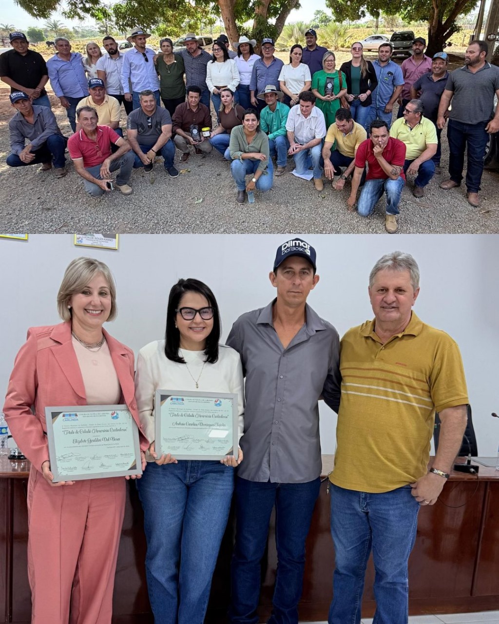 Vereador Adenilson Mileski participa de encontro regional de agricultura em Carlinda representando Nova Guarita