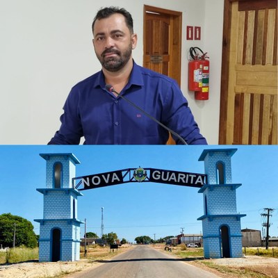 Vereador Cezar Alves pede instalação de placas de sinalização de pare e quebra-molas em todo o município de Nova Guarita