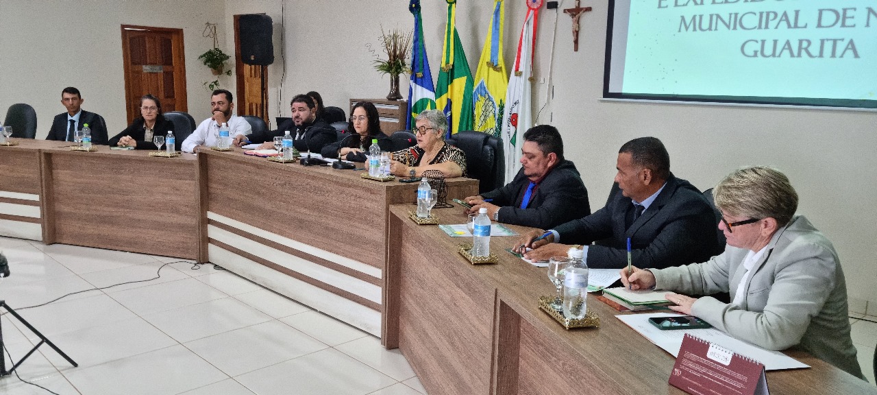 Vereadores de Nova Guarita realizam com sucesso 1ª sessão ordinária do ano para apresentação dos trabalhos, deliberação de projetos e indicações