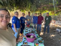 Vereadores de Nova Guarita visitam produtor da Agricultura Familiar na comunidade São João Aeroporto