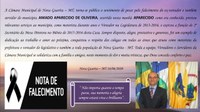 NOTA DE FALECIMENTO