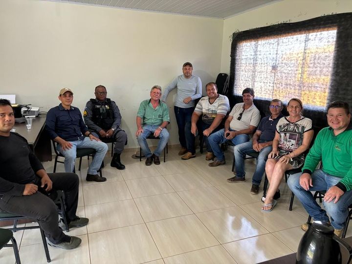 Vereadora Maria Isabel participa de reunião do Sindicato Rural com produtores e Polícia Militar para tratar da segurança nas propriedades rurais