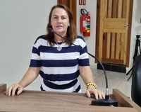 Vereadora Maria Isabel pede na Câmara instalação de grama sintética no playground da praça